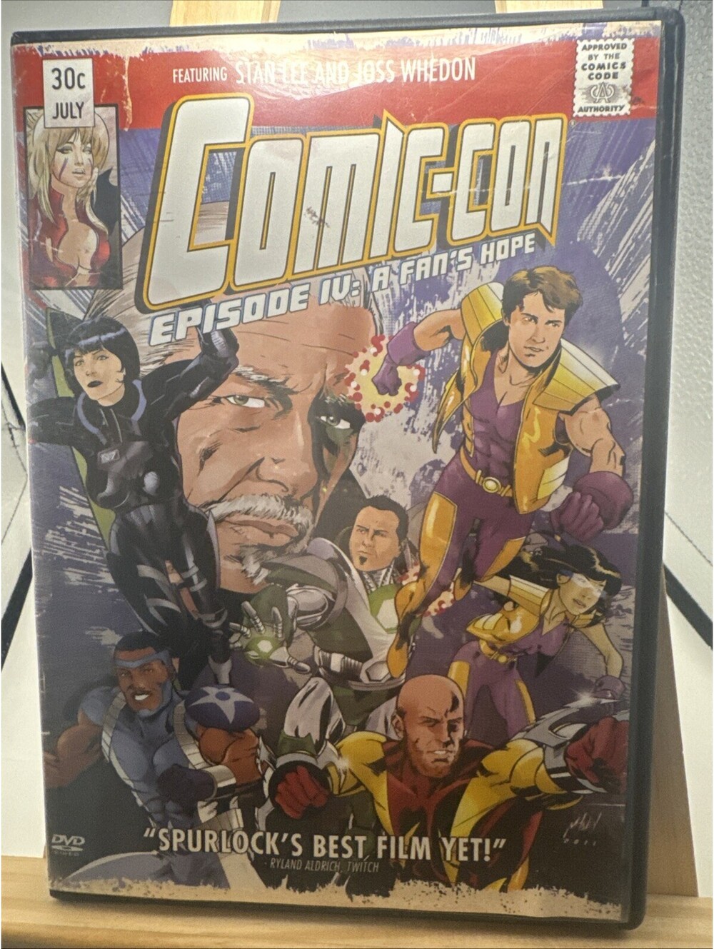 AUTOGRAPHED Comic-Con: Episode IV - A Fan's Hope DVD Widescreen